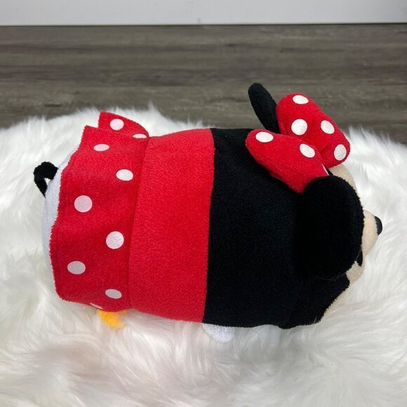 Disney Store Tsum Tsum Minnie Mouse Plush Stuffed Animal Pillow 12" - Picture 4 of 9